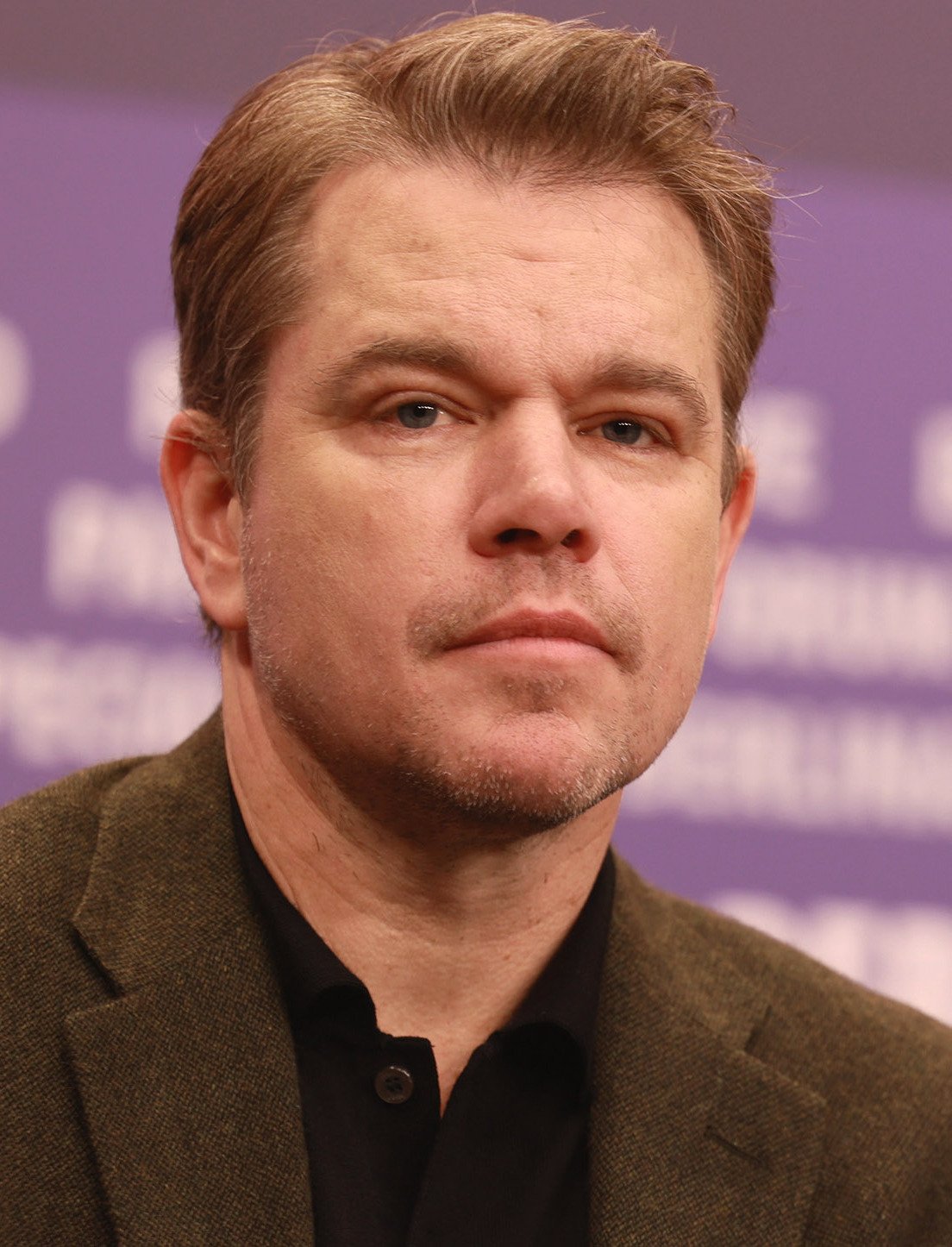 Matt Damon at a press conference