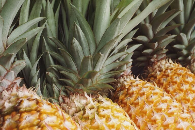 Fresh pineapple slices, the base for the viral Kool-Aid pineapple trend