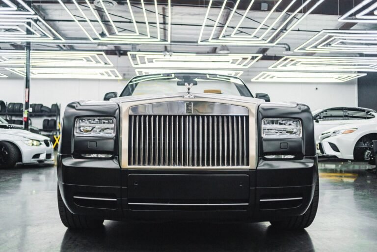 Black Rolls-Royce, similar to the Cullinan Bunnie XO purchased