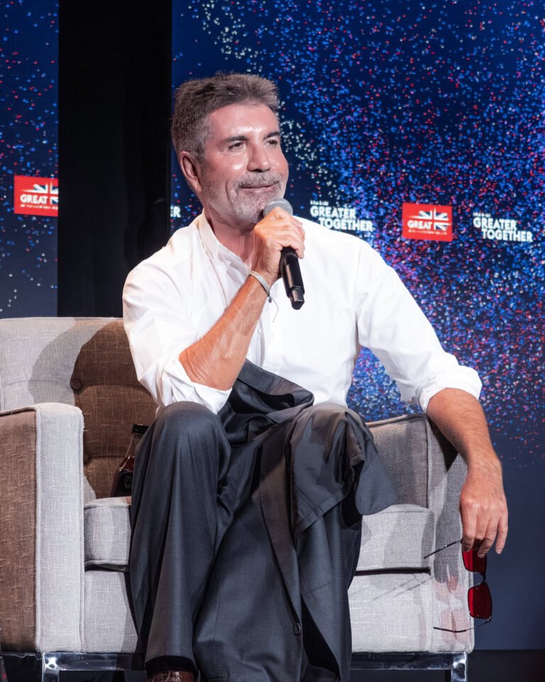 Simon Cowell, judge on America's Got Talent