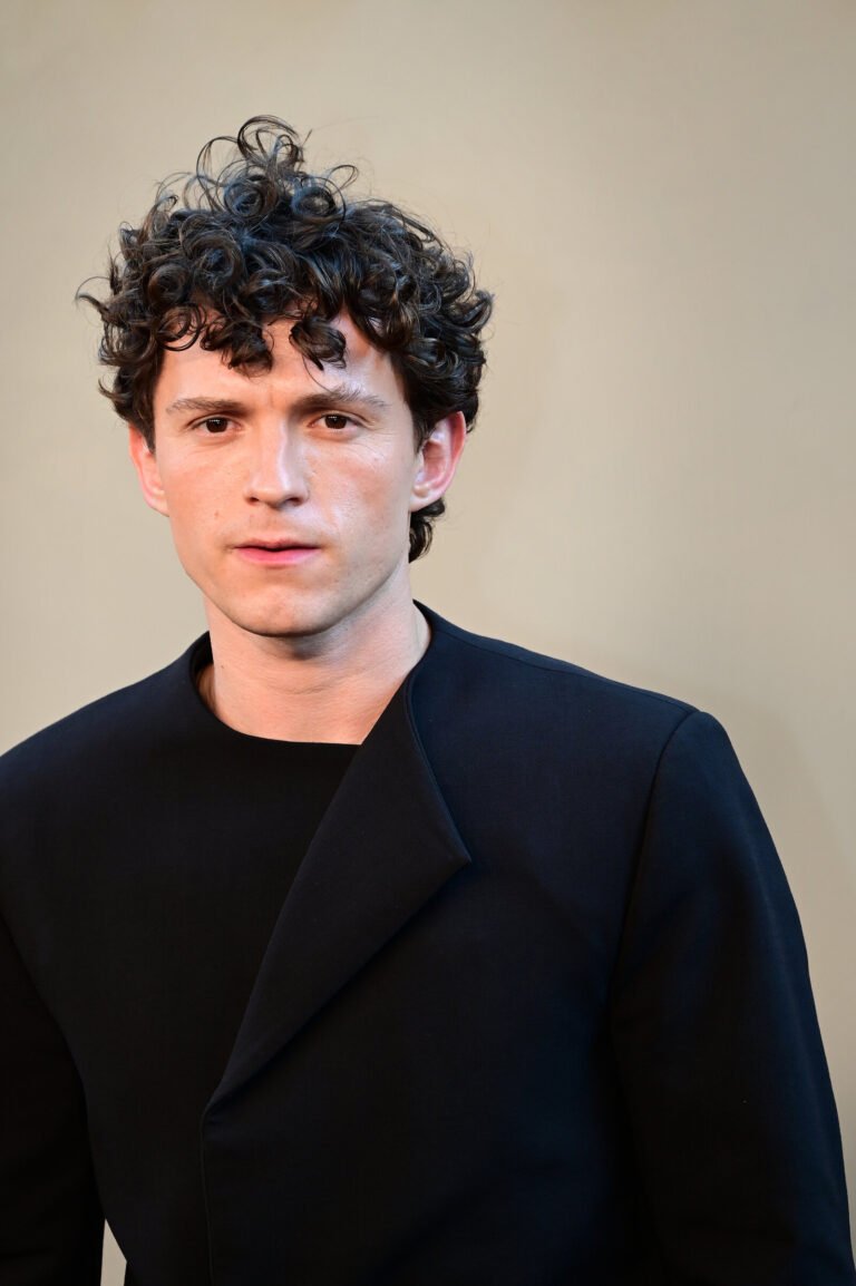 Actor Tom Holland at a 2026 movie premiere