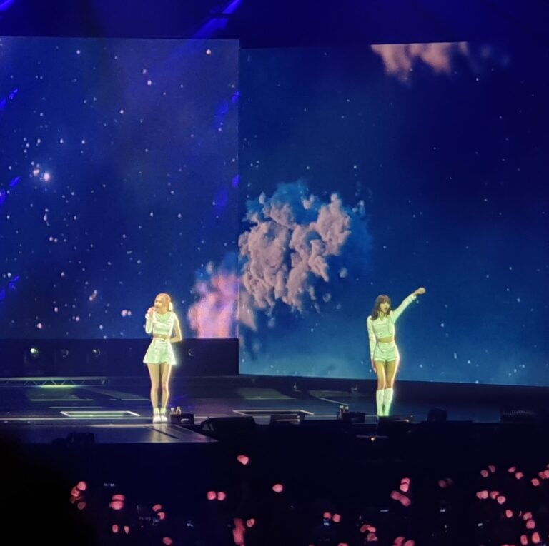 Lisa of BLACKPINK, performing live