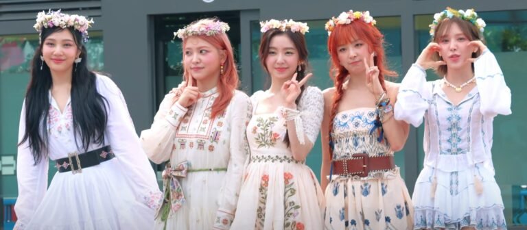 Red Velvet, whose full five-member lineup returned with the Velvet Summer mini album