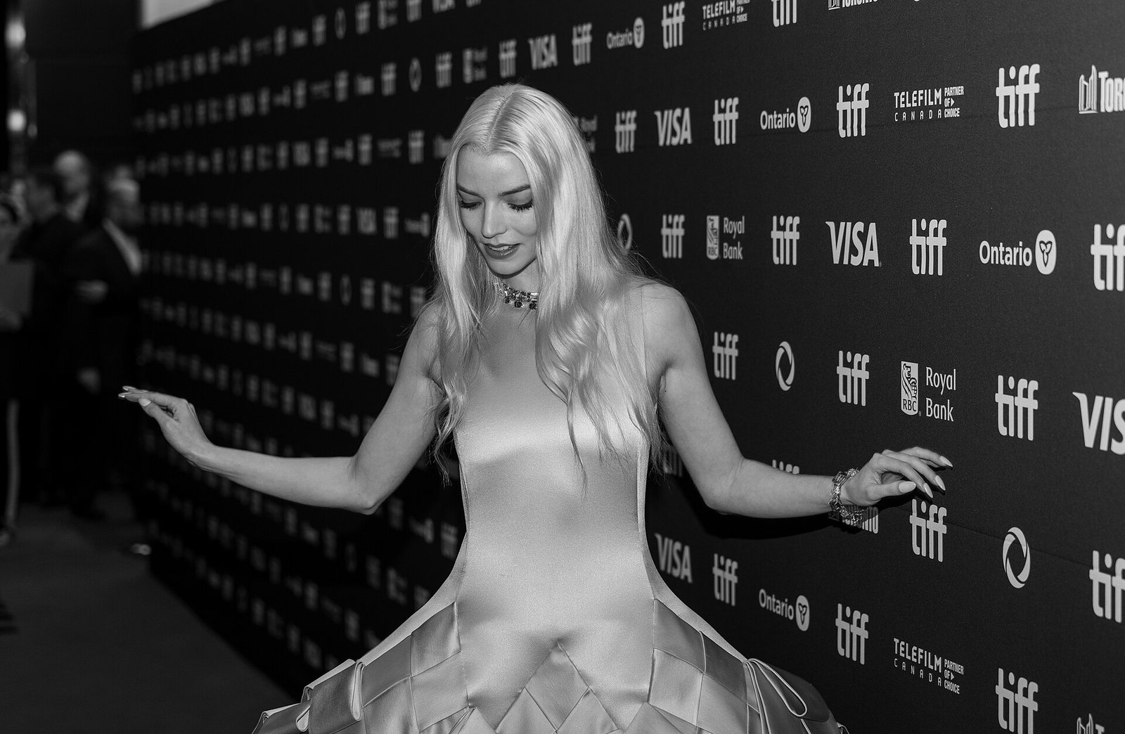 Anya Taylor-Joy at the 2025 Toronto International Film Festival for Sacrifice