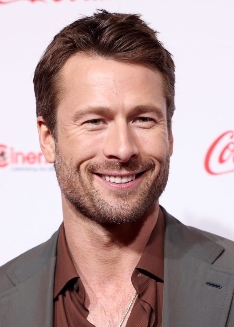 Glen Powell, star of Chad Powers Season 2 on Hulu