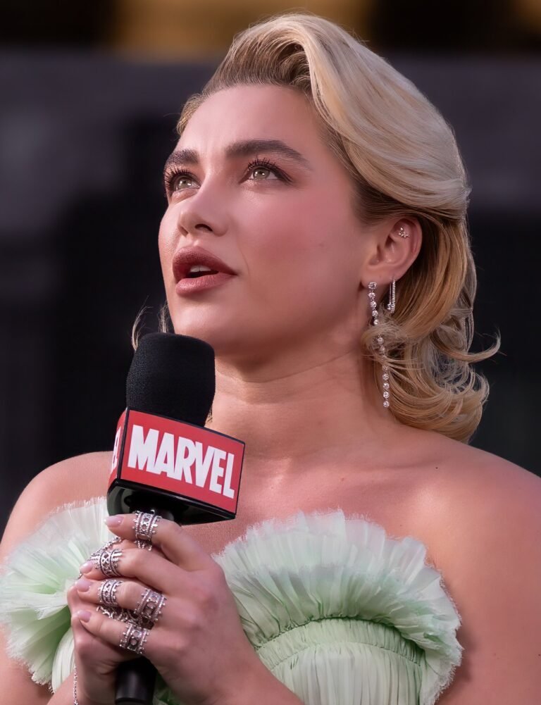 Florence Pugh at the Thunderbolts Los Angeles premiere