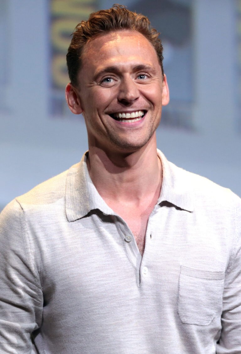 Tom Hiddleston at a public appearance